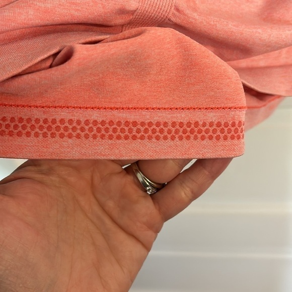 Athleta Orange Rouched Tank - Picture 3 of 4